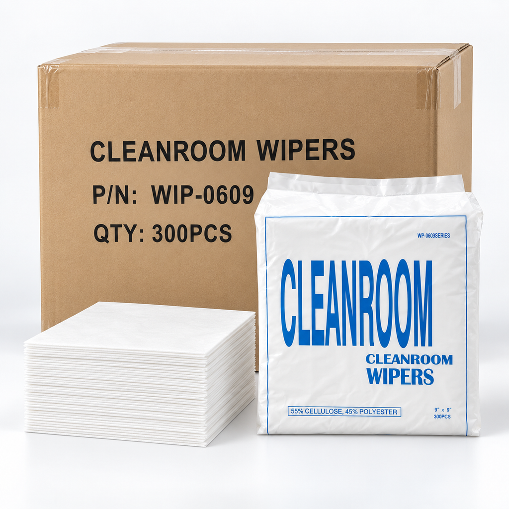 INDUVEXA PrecisionWipe C9 – Polyester-Reinraumtuch 9 × 9″, 150 Stk.
