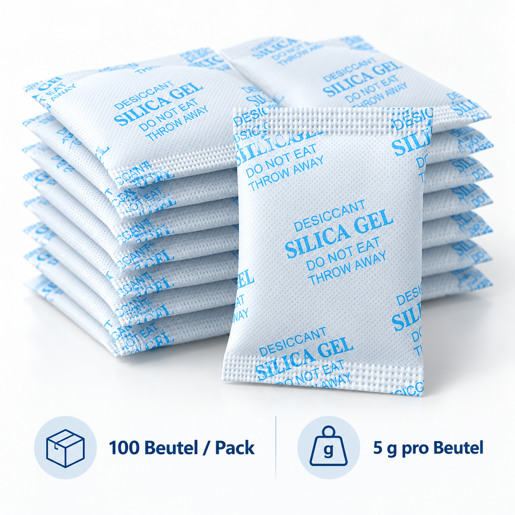 INDUVEXA MoistureGuard S5 – Silica-Gel-Trockenmittel 5 g