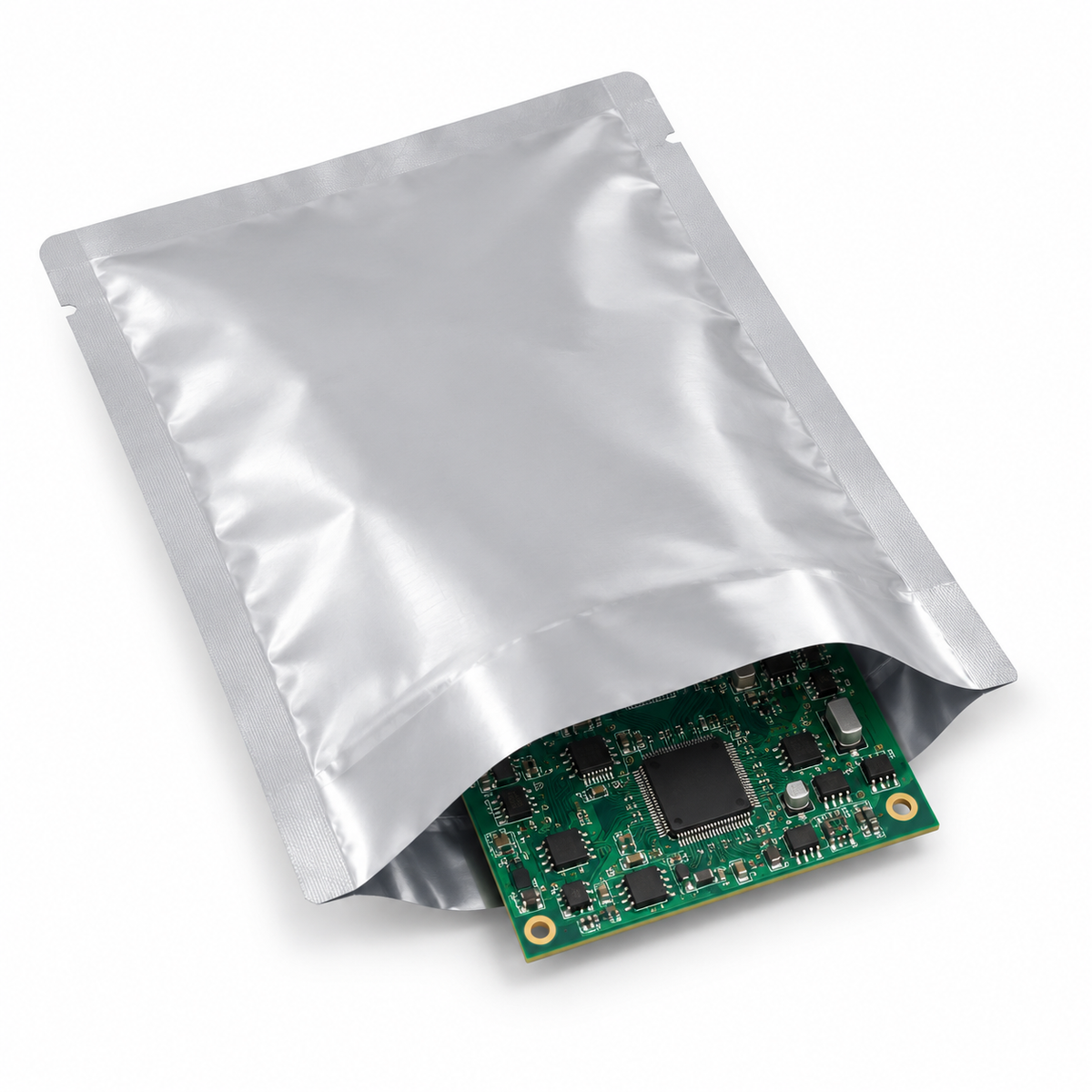 INDUVEXA MoistureShield 2030™ – ESD-Feuchtigkeitsschutzbeutel 200 × 300 mm, 100 Stk.