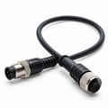 INDUVEXA ConnectLine M12-5 MF™ – M12 Sensor-/Aktorleitung, Stecker auf Buchse, 4-polig, 5 m