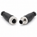 INDUVEXA FieldConnect M12™ – Feldkonfektionierbarer M12-Steckverbinder, A-Code, 4-polig